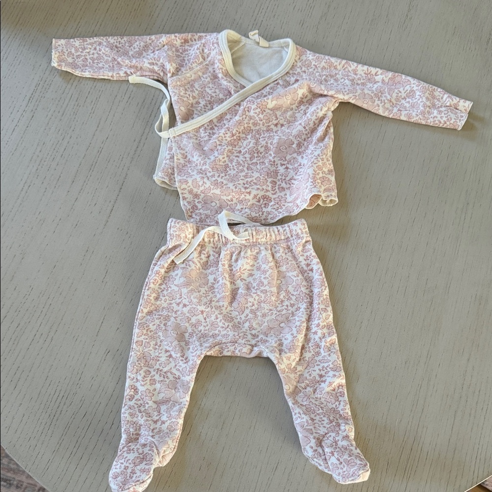 Quincy Mae pink blossom set